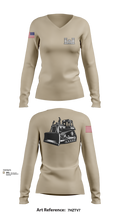 A co 229th Heavy 11453419 Women's Long Sleeve V-neck Shirt - 103