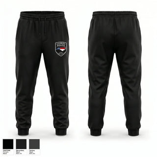 Sweatpants, Louisburg Police Department, Police, Teamtime, Team time, sublimation, custom sports apparel, team uniforms, spirit wear, spiritwear, sports uniforms, custom shirts, team store, custom team store, fundraiser sports, apparel fundraiser