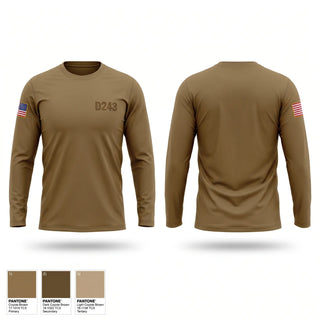 Long Sleeve Performance Shirt, D/2-43, Army, Teamtime, Team time, sublimation, custom sports apparel, team uniforms, spirit wear, spiritwear, sports uniforms, custom shirts, team store, custom team store, fundraiser sports, apparel fundraiser