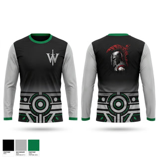 Long Sleeve Performance Shirt, Warriors Lair, , Teamtime, Team time, sublimation, custom sports apparel, team uniforms, spirit wear, spiritwear, sports uniforms, custom shirts, team store, custom team store, fundraiser sports, apparel fundraiser