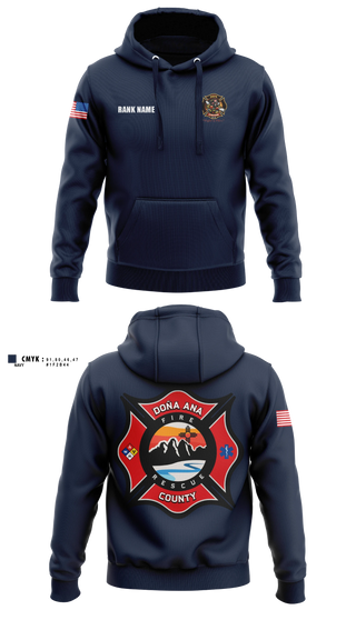Hoodie, Dona Ana fire Rescue Station 42, Fire Department, Teamtime, Team time, sublimation, custom sports apparel, team uniforms, spirit wear, spiritwear, sports uniforms, custom shirts, team store, custom team store, fundraiser sports, apparel fundraiser
