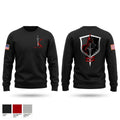 37th Forward Resuscitation Surgical Detachment Crew Neck Sweatshirt - 1
