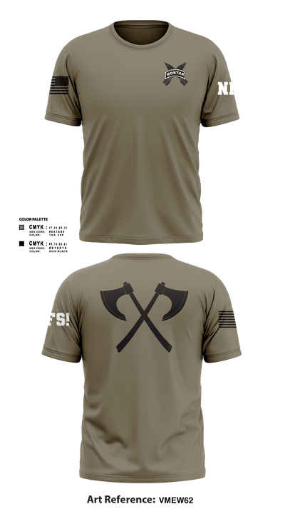 Mortars 32639888 Short Sleeve Performance Shirt - 4