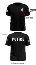 Austin Community College District Police Department 2142523 Old School Cotton Feel Shirt - 9