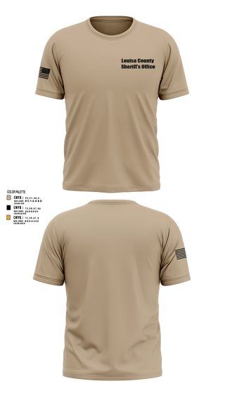 Old School Cotton Feel Shirt, Louisa County Sheriff's Office, Police, Teamtime, Team time, sublimation, custom sports apparel, team uniforms, spirit wear, spiritwear, sports uniforms, custom shirts, team store, custom team store, fundraiser sports, apparel fundraiser