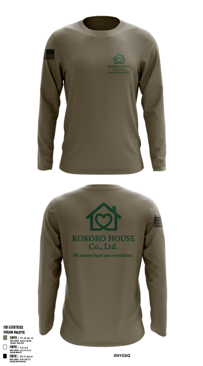 KOKOROHOUSE 58124370 Long Sleeve Performance Shirt 1
