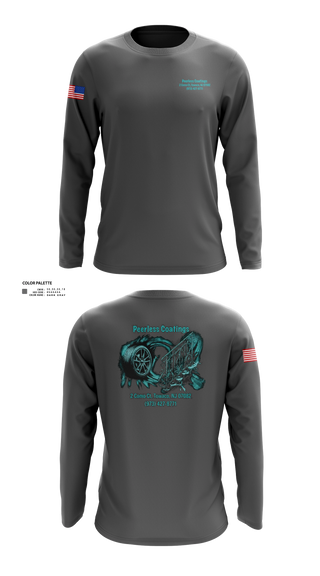 Long Sleeve Performance Shirt, Peerless Coatings, Police, Teamtime, Team time, sublimation, custom sports apparel, team uniforms, spirit wear, spiritwear, sports uniforms, custom shirts, team store, custom team store, fundraiser sports, apparel fundraiser
