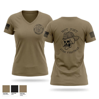 Womens Short Sleeve Vneck Shirt, 476th EN DET FF, Army, Teamtime, Team time, sublimation, custom sports apparel, team uniforms, spirit wear, spiritwear, sports uniforms, custom shirts, team store, custom team store, fundraiser sports, apparel fundraiser
