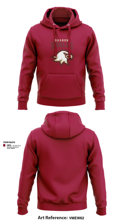 Sharon Eagles Swimming Hoodie - 52