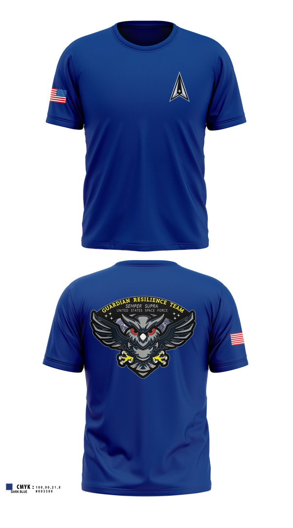 Short Sleeve Performance Shirt, Guardian Resilience Team, Space Force, Teamtime, Team time, sublimation, custom sports apparel, team uniforms, spirit wear, spiritwear, sports uniforms, custom shirts, team store, custom team store, fundraiser sports, apparel fundraiser