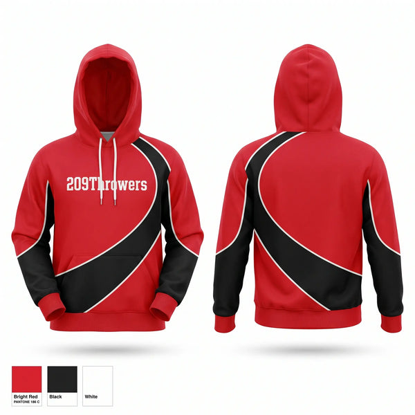 Hoodie, 209Throwers, Track & Field, Teamtime, Team time, sublimation, custom sports apparel, team uniforms, spirit wear, spiritwear, sports uniforms, custom shirts, team store, custom team store, fundraiser sports, apparel fundraiser