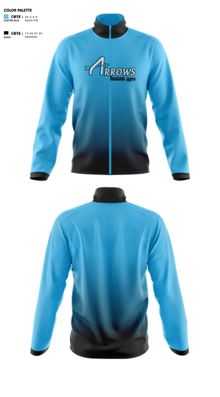 Fleece Jacket, Arrows, Softball, Teamtime, Team time, sublimation, custom sports apparel, team uniforms, spirit wear, spiritwear, sports uniforms, custom shirts, team store, custom team store, fundraiser sports, apparel fundraiser