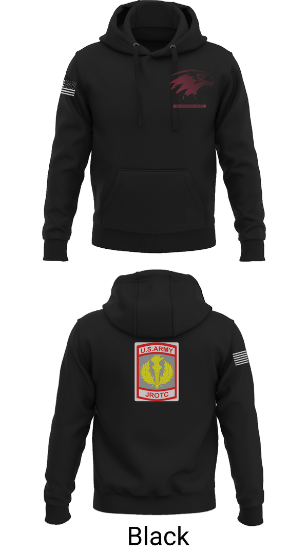 Hoodie, Van Horn JROTC, Army, Teamtime, Team time, sublimation, custom sports apparel, team uniforms, spirit wear, spiritwear, sports uniforms, custom shirts, team store, custom team store, fundraiser sports, apparel fundraiser