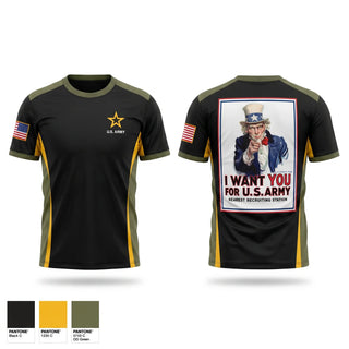 Short Sleeve Performance Shirt, Alaska Army Recruiting, Army, Teamtime, Team time, sublimation, custom sports apparel, team uniforms, spirit wear, spiritwear, sports uniforms, custom shirts, team store, custom team store, fundraiser sports, apparel fundraiser