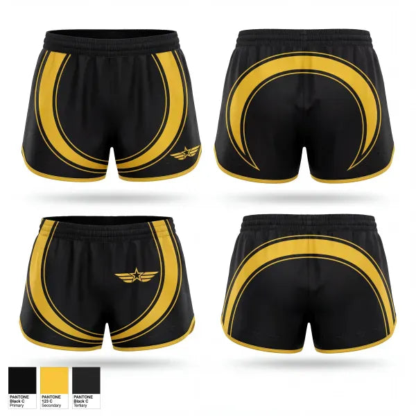 Womens Shorts, Dennehotso Battle Hawks, Wrestling, Teamtime, Team time, sublimation, custom sports apparel, team uniforms, spirit wear, spiritwear, sports uniforms, custom shirts, team store, custom team store, fundraiser sports, apparel fundraiser
