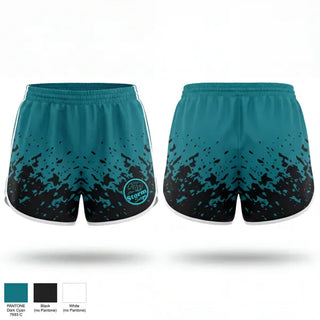 Womens Shorts, Hurricanes, Cheer, Teamtime, Team time, sublimation, custom sports apparel, team uniforms, spirit wear, spiritwear, sports uniforms, custom shirts, team store, custom team store, fundraiser sports, apparel fundraiser