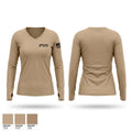 gffgfg 21170990 Women's Long Sleeve V-neck Shirt - 1