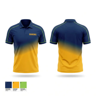 Short Sleeve Performance Polo, Diamonds, Women's Basketball, Teamtime, Team time, sublimation, custom sports apparel, team uniforms, spirit wear, spiritwear, sports uniforms, custom shirts, team store, custom team store, fundraiser sports, apparel fundraiser