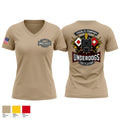 C co 2nd plt Underdogs Women's Short Sleeve V-neck Shirt - 1