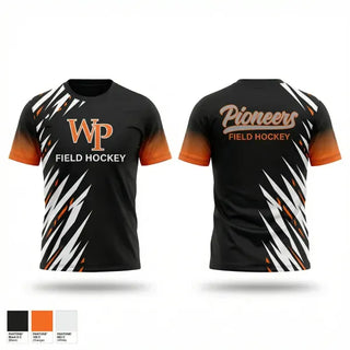 Soft Poly Tee Cotton Like Feel, William Paterson Field Hockey, Field Hockey, Teamtime, Team time, sublimation, custom sports apparel, team uniforms, spirit wear, spiritwear, sports uniforms, custom shirts, team store, custom team store, fundraiser sports, apparel fundraiser