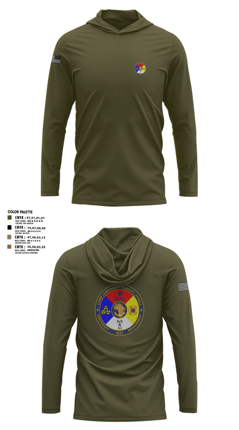 Long Sleeve Performance Shirt with hood, CLDJ N37, , Teamtime, Team time, sublimation, custom sports apparel, team uniforms, spirit wear, spiritwear, sports uniforms, custom shirts, team store, custom team store, fundraiser sports, apparel fundraiser