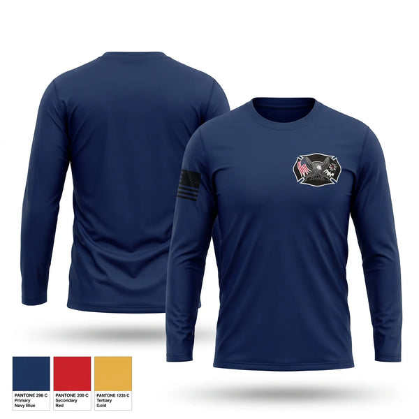 Long Sleeve Performance Shirt, wamsutter fire department, Fire Department, Teamtime, Team time, sublimation, custom sports apparel, team uniforms, spirit wear, spiritwear, sports uniforms, custom shirts, team store, custom team store, fundraiser sports, apparel fundraiser