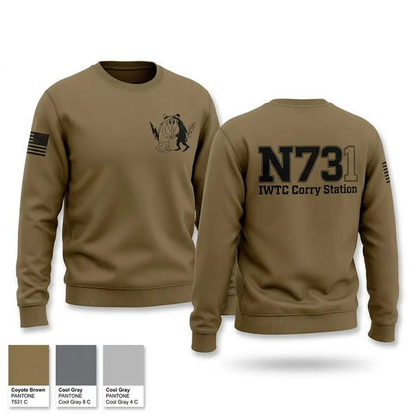 Crew Neck Sweatshirt, N731, Navy, Teamtime, Team time, sublimation, custom sports apparel, team uniforms, spirit wear, spiritwear, sports uniforms, custom shirts, team store, custom team store, fundraiser sports, apparel fundraiser
