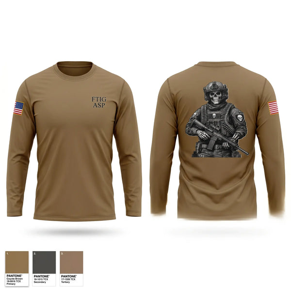 Long Sleeve Performance Shirt, Ammunition Supply Point, National Guard, Teamtime, Team time, sublimation, custom sports apparel, team uniforms, spirit wear, spiritwear, sports uniforms, custom shirts, team store, custom team store, fundraiser sports, apparel fundraiser