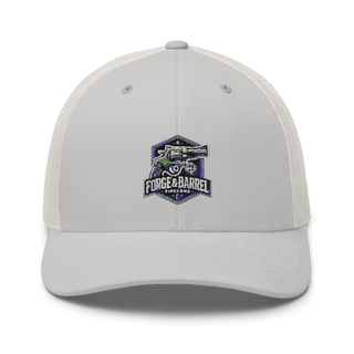 Forge & Barrel Firearms 85618351 Retro Trucker Hat | Yupoong 6606