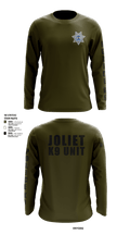 Joliet Police K-9 Unit 79217416 Long Sleeve Performance Shirt 8