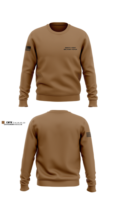 NMRTC FORT BELVOIR FCPOA 17403129 Crew Neck Sweatshirt - 1