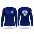 Knox EMS Women's Long Sleeve V-neck Shirt - 1