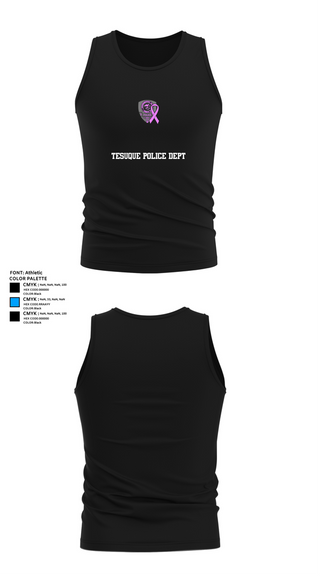Tank Top, Tesuque Police Dept, , Teamtime, Team time, sublimation, custom sports apparel, team uniforms, spirit wear, spiritwear, sports uniforms, custom shirts, team store, custom team store, fundraiser sports, apparel fundraiser
