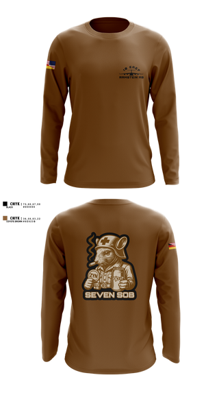Long Sleeve Performance Shirt, 10 EAEF Bronze Crew, , Teamtime, Team time, sublimation, custom sports apparel, team uniforms, spirit wear, spiritwear, sports uniforms, custom shirts, team store, custom team store, fundraiser sports, apparel fundraiser