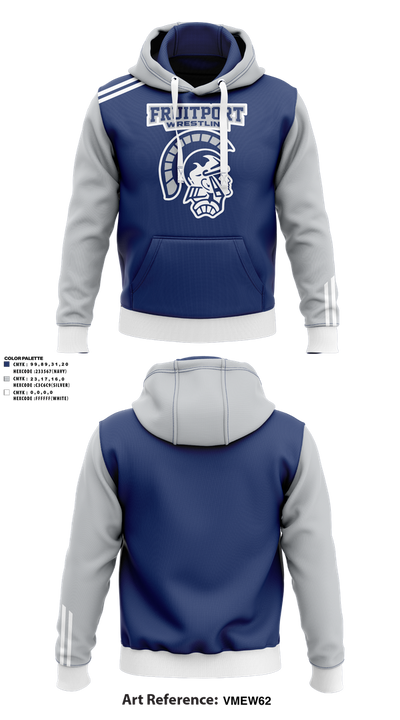 Fruitport Middle School Wrestling Hoodie - 1