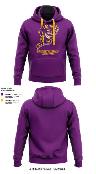 Hoodie, Southern Tornadoes Volleyball, Women's Volleyball, Teamtime, Team time, sublimation, custom sports apparel, team uniforms, spirit wear, spiritwear, sports uniforms, custom shirts, team store, custom team store, fundraiser sports, apparel fundraiser