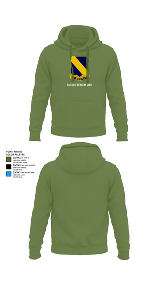 Hoodie, Fco 51st infantry LRSU, , Teamtime, Team time, sublimation, custom sports apparel, team uniforms, spirit wear, spiritwear, sports uniforms, custom shirts, team store, custom team store, fundraiser sports, apparel fundraiser