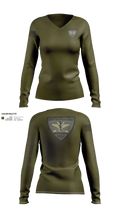 Hancock County Joint Tactical Team 19860622 Women's Long Sleeve V-neck Shirt - 30