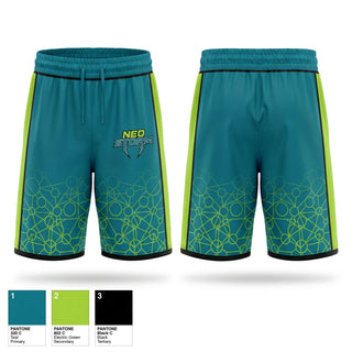 Athletic Shorts With Pockets, NEO Storm, Softball, Teamtime, Team time, sublimation, custom sports apparel, team uniforms, spirit wear, spiritwear, sports uniforms, custom shirts, team store, custom team store, fundraiser sports, apparel fundraiser