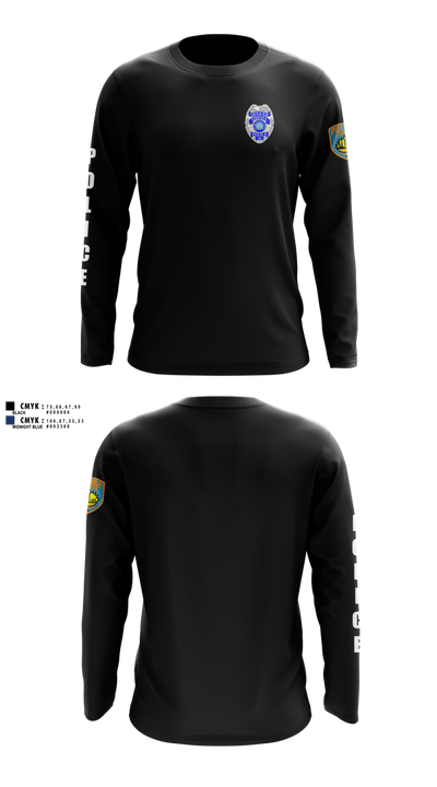 Odessa Police Department 86817075 Long Sleeve Performance Shirt 4