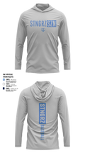 GS Baseball Long Sleeve Hooded Sun Shirt - 5