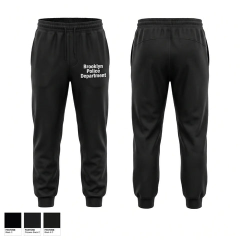 Sweatpants, Brooklyn Police Department, Police, Teamtime, Team time, sublimation, custom sports apparel, team uniforms, spirit wear, spiritwear, sports uniforms, custom shirts, team store, custom team store, fundraiser sports, apparel fundraiser
