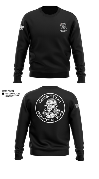 Crew Neck Sweatshirt, Kreep Armory, , Teamtime, Team time, sublimation, custom sports apparel, team uniforms, spirit wear, spiritwear, sports uniforms, custom shirts, team store, custom team store, fundraiser sports, apparel fundraiser