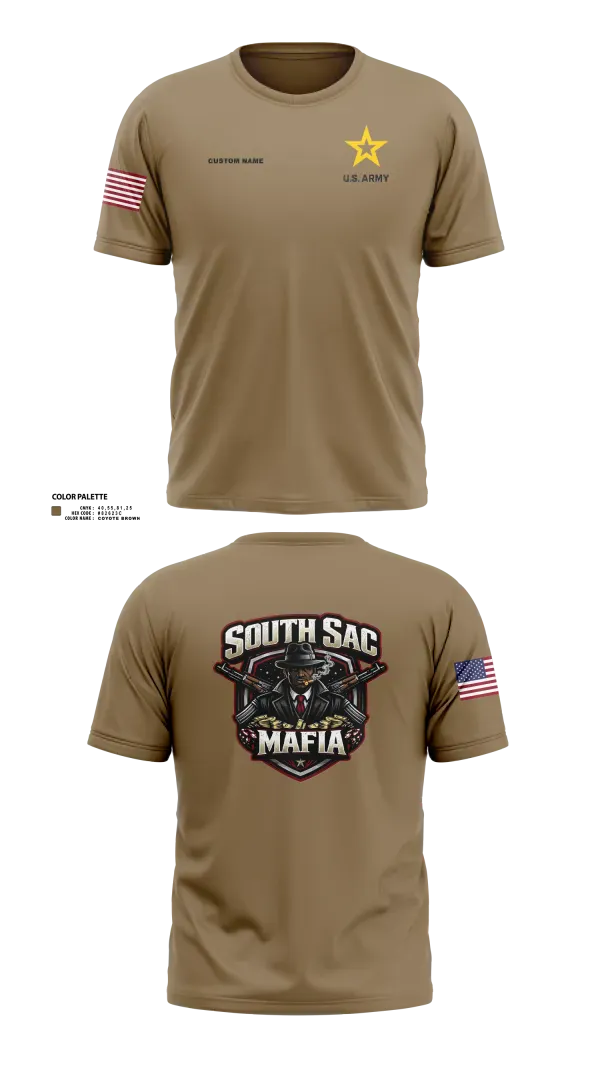 Short Sleeve Performance Shirt, SAC SOUTH, Army, Teamtime, Team time, sublimation, custom sports apparel, team uniforms, spirit wear, spiritwear, sports uniforms, custom shirts, team store, custom team store, fundraiser sports, apparel fundraiser