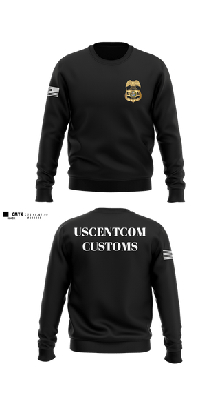 Crew Neck Sweatshirt, 229th MP CO, Army, Teamtime, Team time, sublimation, custom sports apparel, team uniforms, spirit wear, spiritwear, sports uniforms, custom shirts, team store, custom team store, fundraiser sports, apparel fundraiser