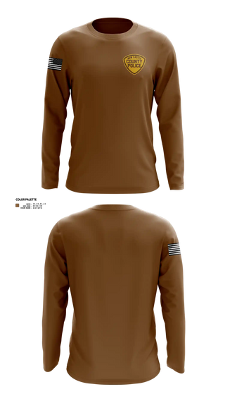 Long Sleeve Performance Shirt, V.C.I.T, Police, Teamtime, Team time, sublimation, custom sports apparel, team uniforms, spirit wear, spiritwear, sports uniforms, custom shirts, team store, custom team store, fundraiser sports, apparel fundraiser