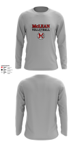 McLean High School Boys Volleyball 48768744 Long Sleeve Performance Shirt 13