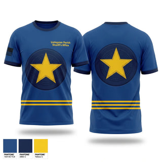 Old School Cotton Feel Shirt, Livingston Parish Sheriff’s Office, Police, Teamtime, Team time, sublimation, custom sports apparel, team uniforms, spirit wear, spiritwear, sports uniforms, custom shirts, team store, custom team store, fundraiser sports, apparel fundraiser
