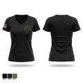 Warren County Women's Short Sleeve V-neck Shirt - 1