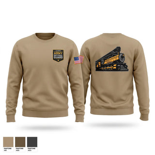 Crew Neck Sweatshirt, Lima Locomotives, Army, Teamtime, Team time, sublimation, custom sports apparel, team uniforms, spirit wear, spiritwear, sports uniforms, custom shirts, team store, custom team store, fundraiser sports, apparel fundraiser